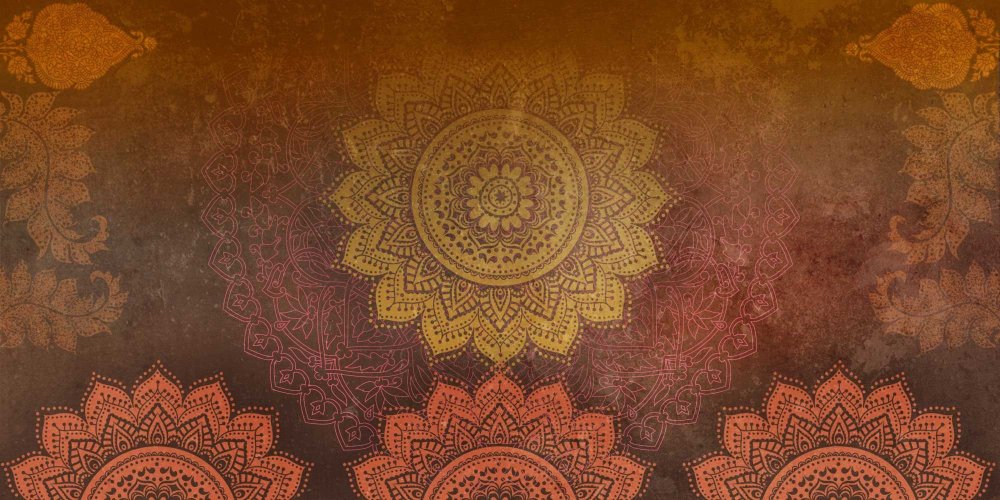 Фон индийский стиль