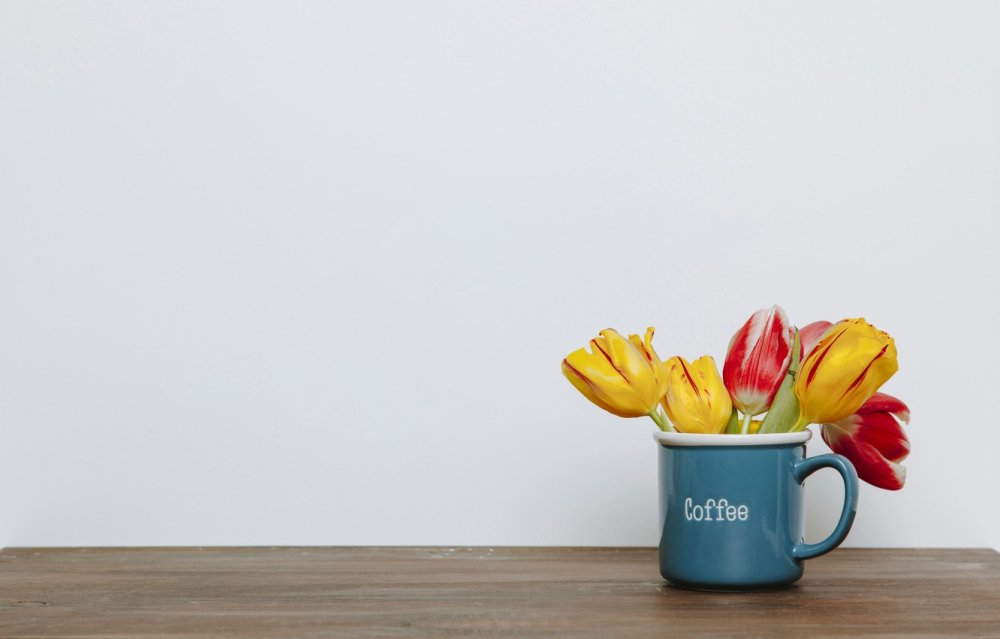 Тюльпаны в чашке