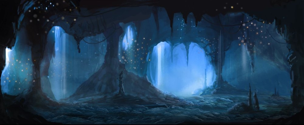 Пещера из мультика