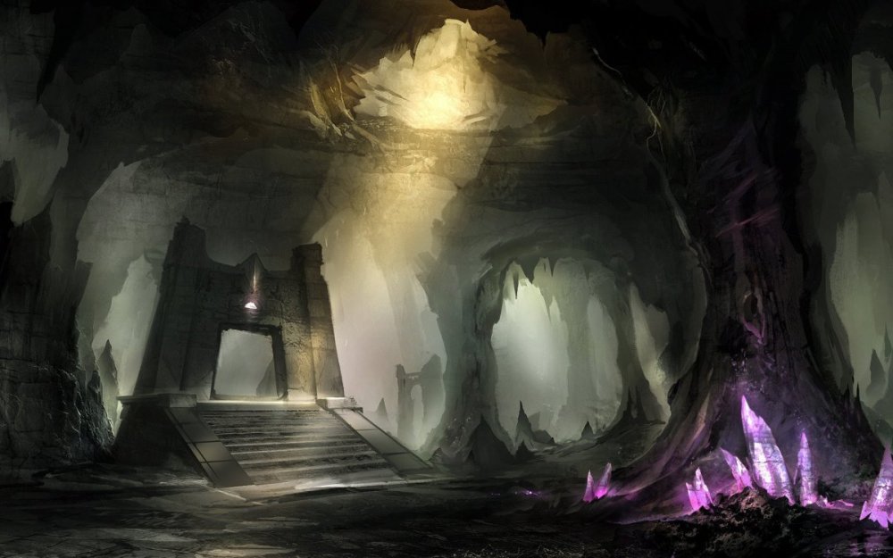 Пещера мистическая