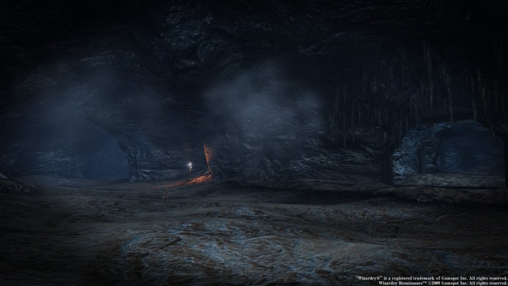 Страшная пещера фон