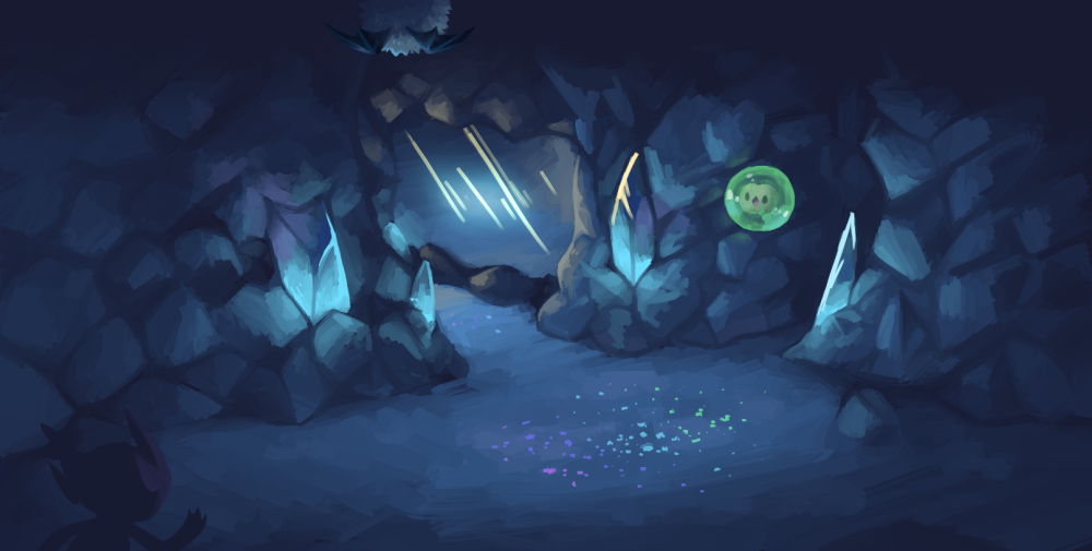 Пещера из покемонов