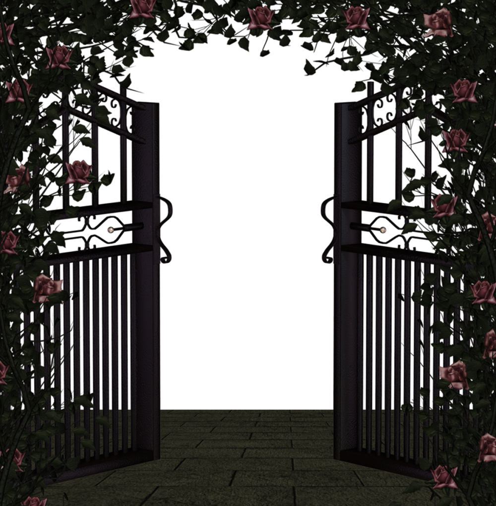 Старинные кованые ворота 19 век