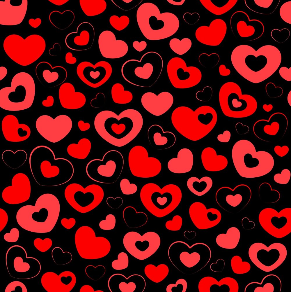 Фон сердечки