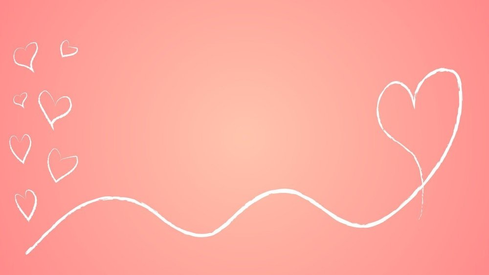 Фоны для презентаций светлые с сердечками