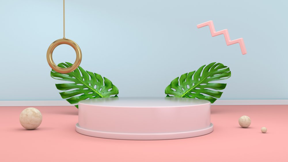 Podium product background