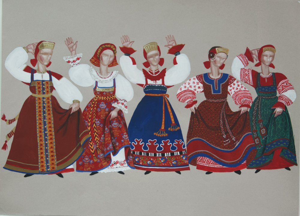 "Этническая коллекция" концертные костюмы н.Бабкиной