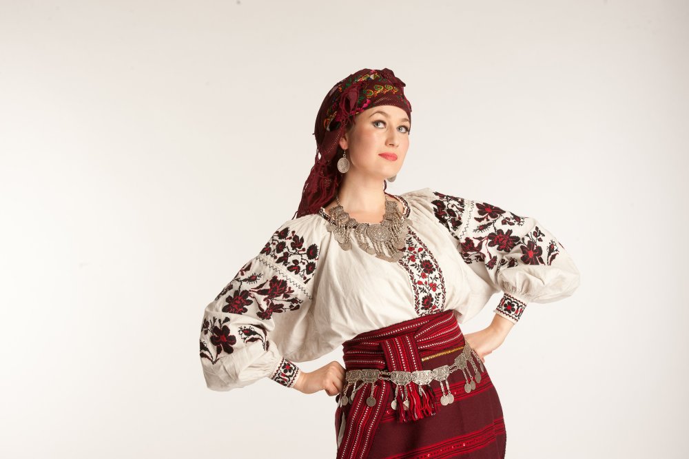 Ткань Хохлома атлас