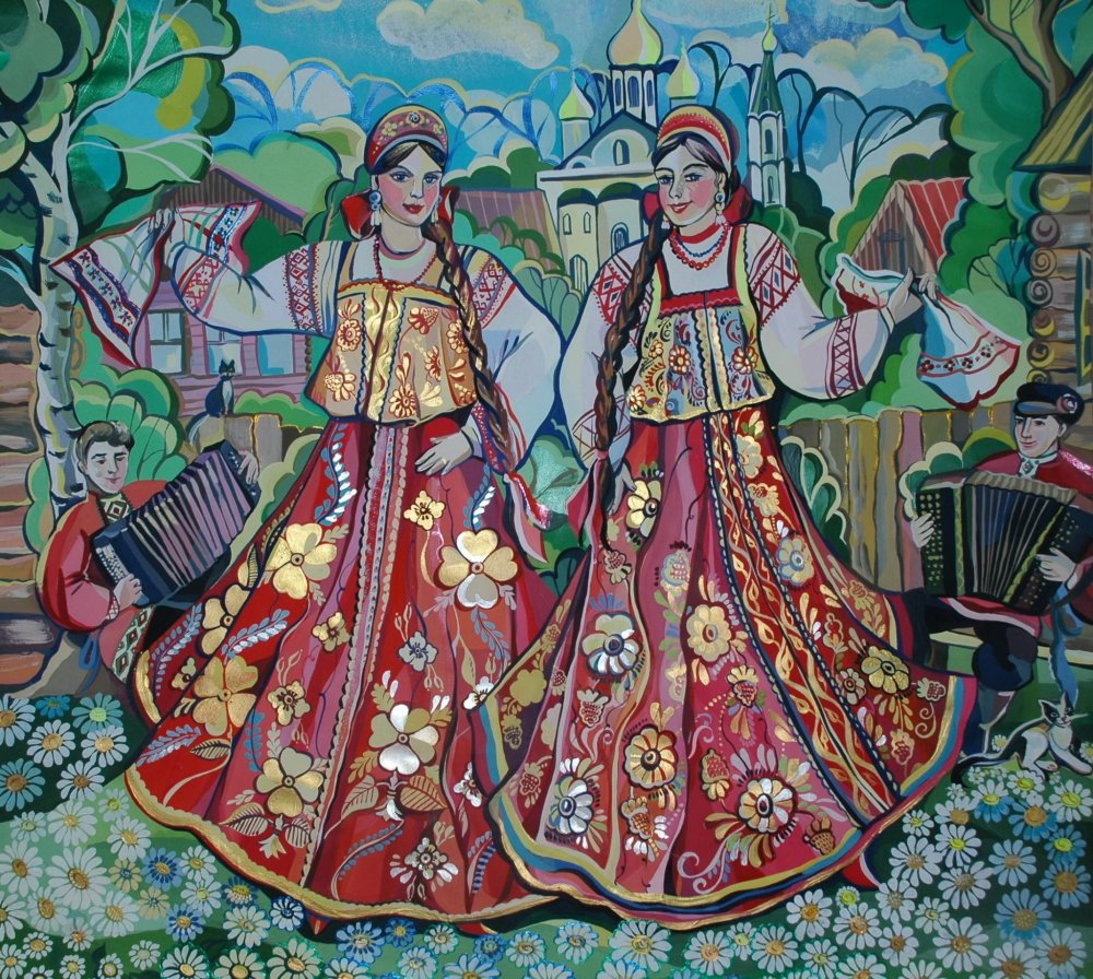 Дети в национальных костюмах