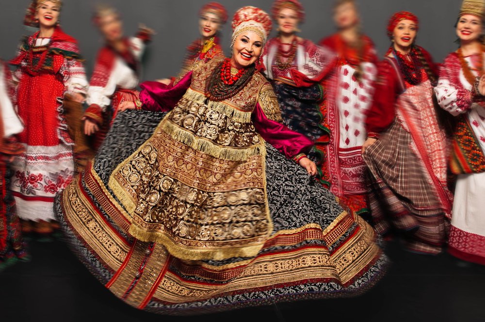 Русский национальный костюм Владимирской губернии парадный