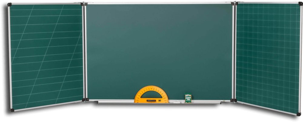 Школьная доска с задачами