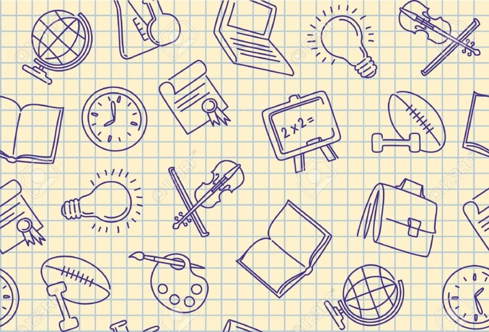 Школьный фон для презентации