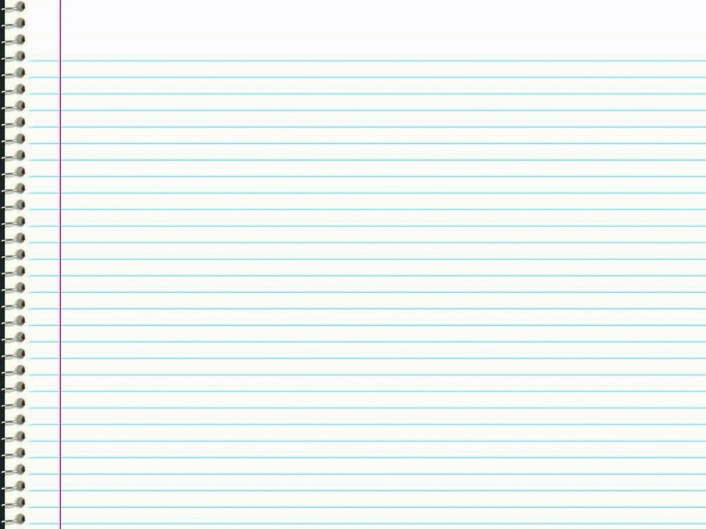 Тетрадь в линеечку фон