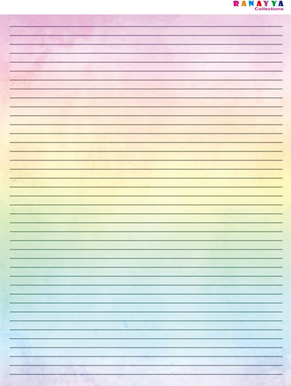 Лист в линию