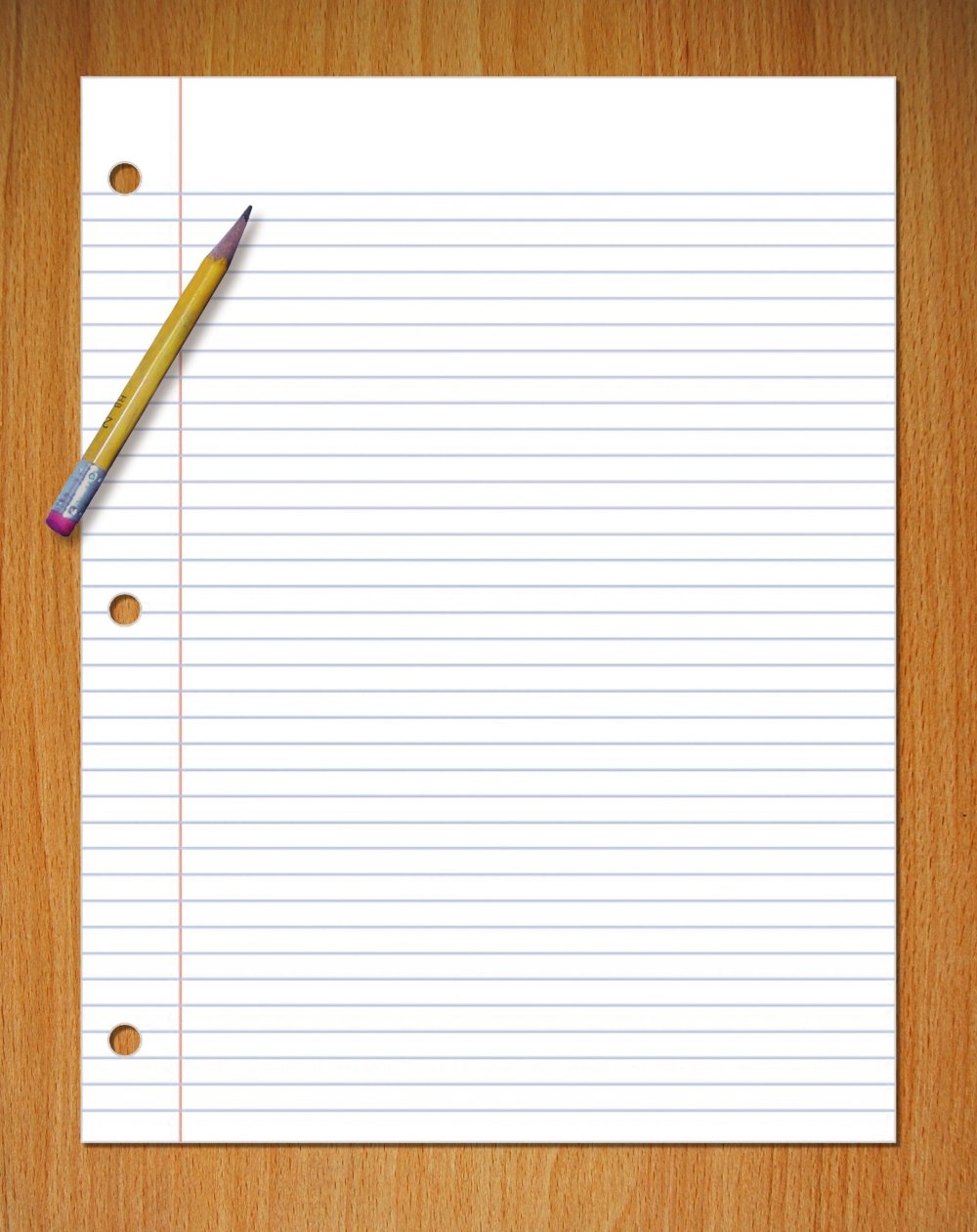 Лист тетради