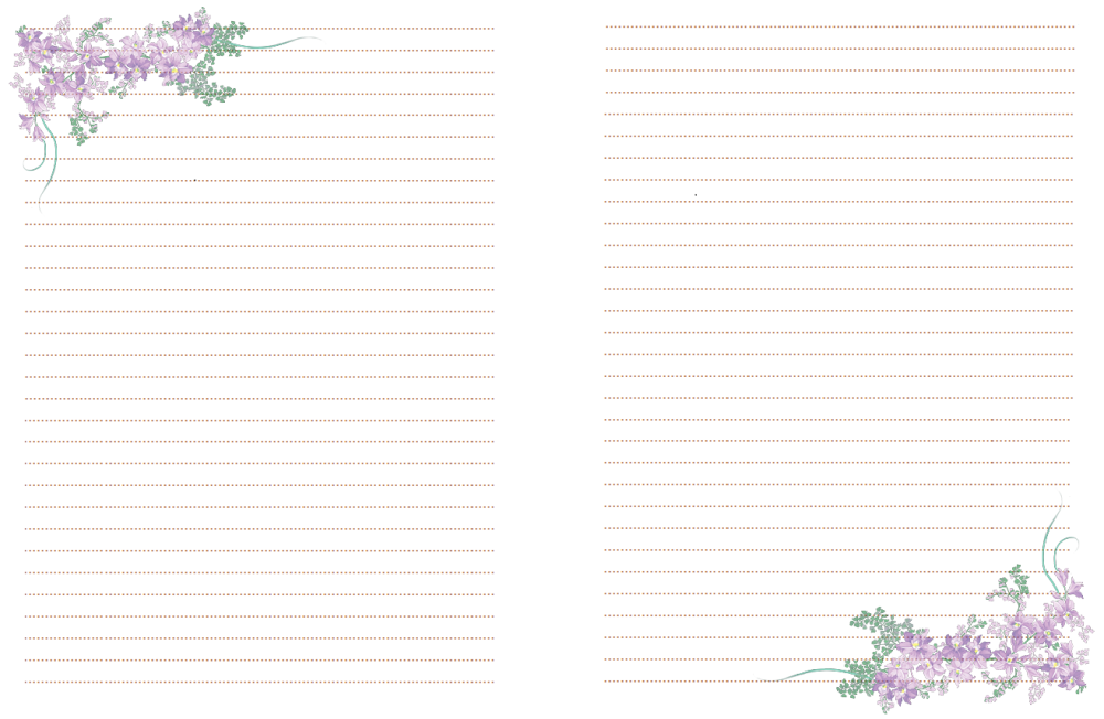 Лист бумаги в линейку