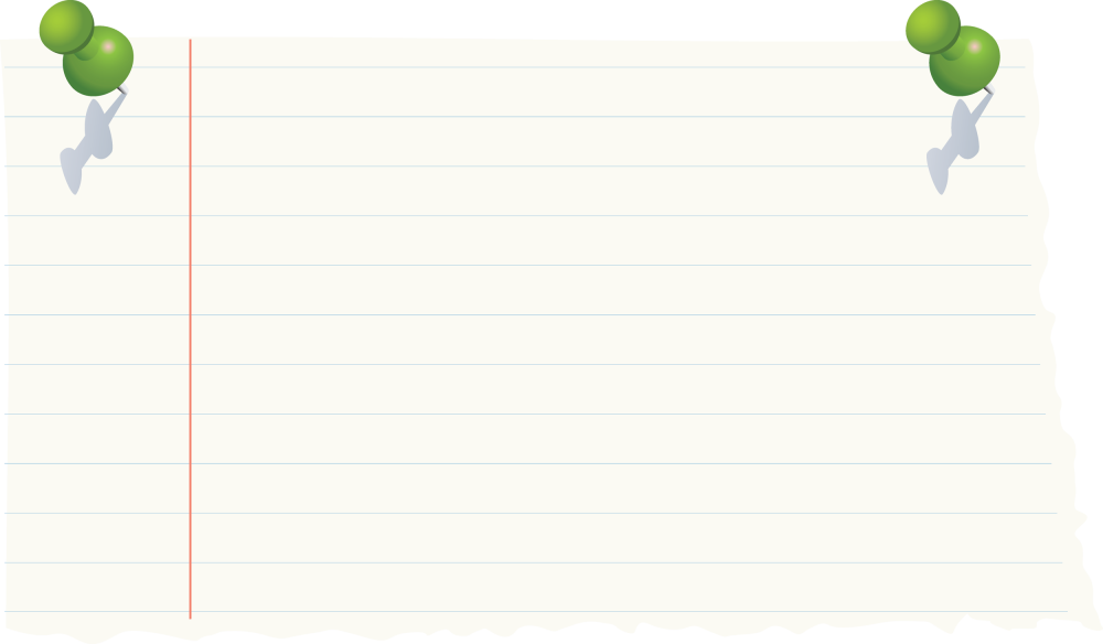 Лист в линейку для презентации