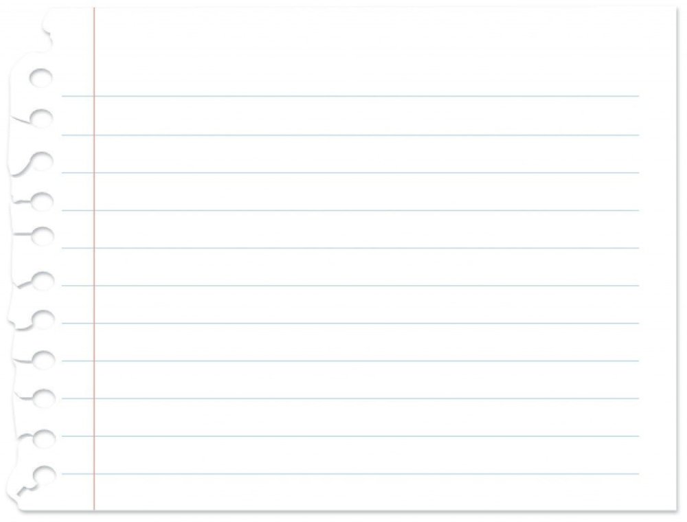 Тетрадный лист в линейку текстура