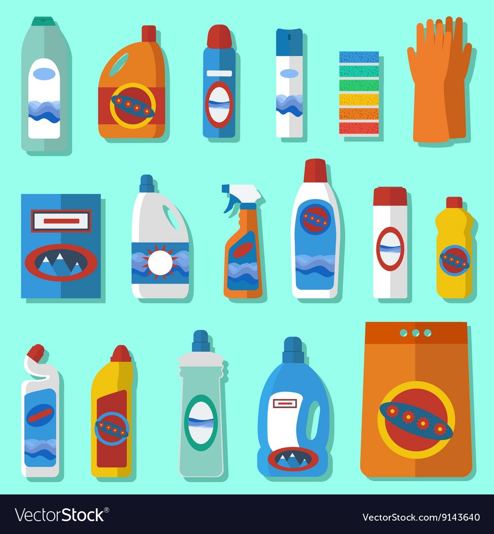 Баннеров с рисунками бытовой химии