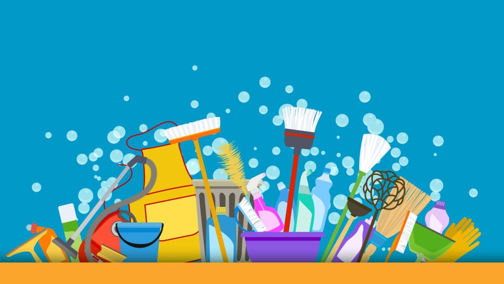 Хозтовары фон для баннера