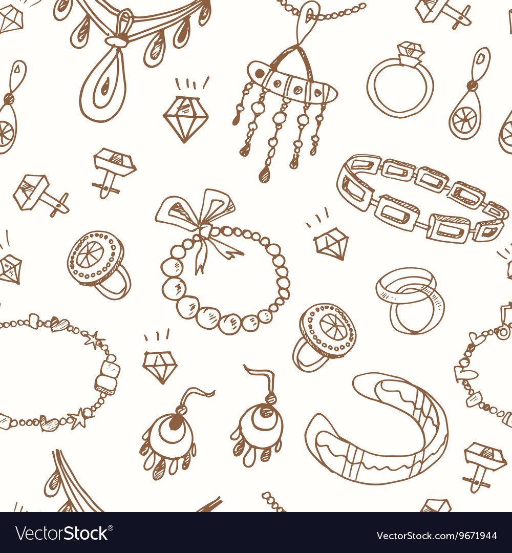 Бижутерия рисунок