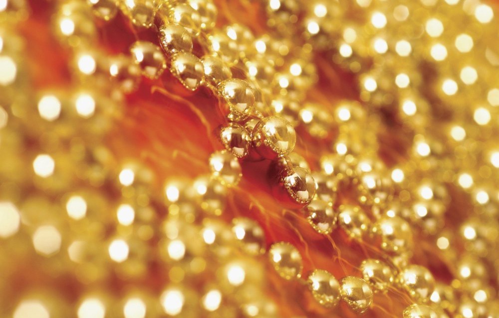 Золотой блестящий фон