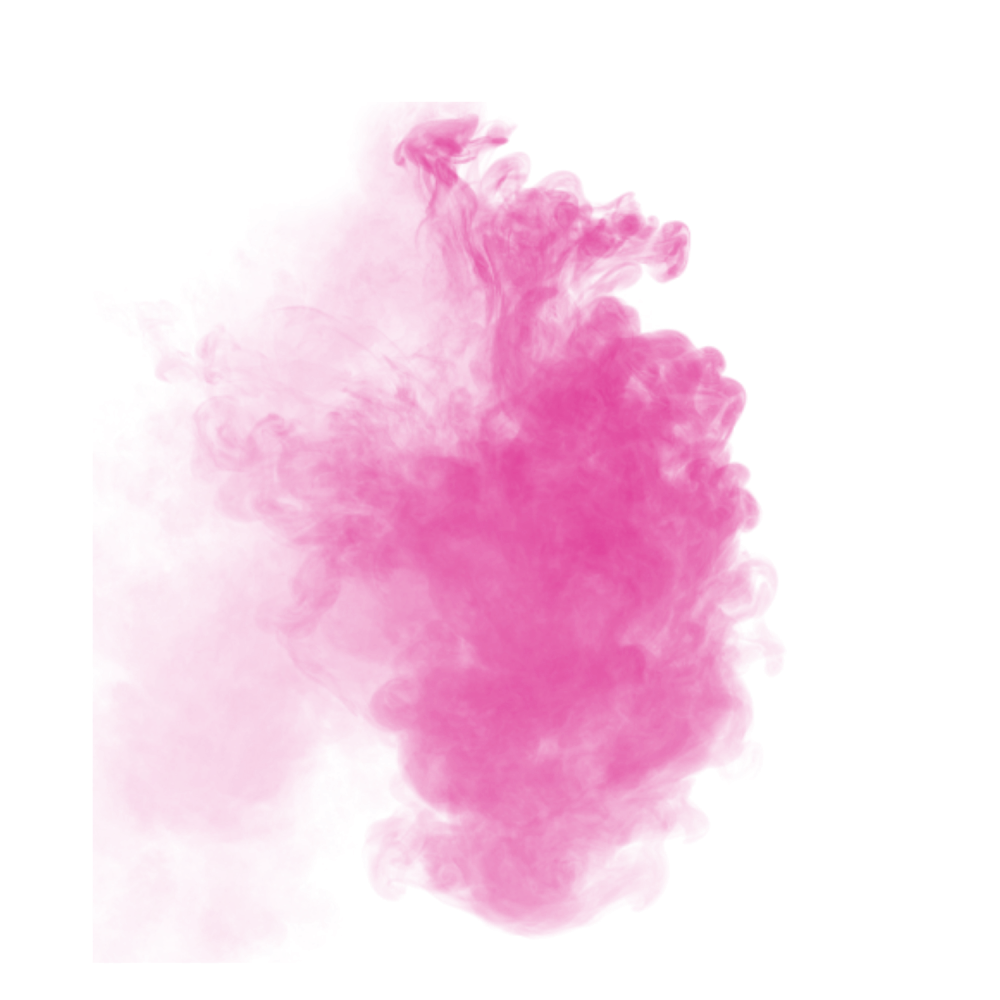Розовый дым