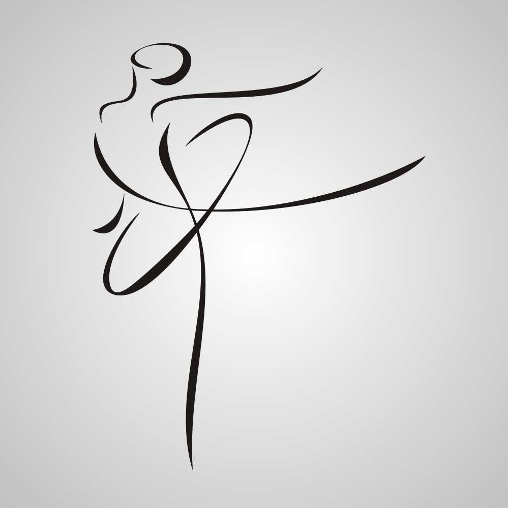 Силуэт одной линией