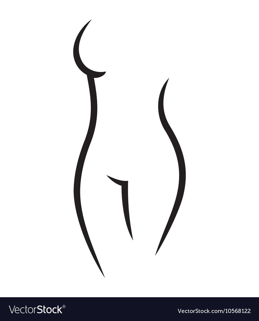 Очертания женского тела