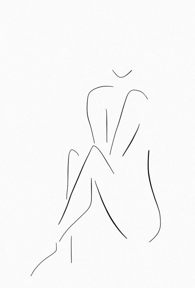 Человек одной линией