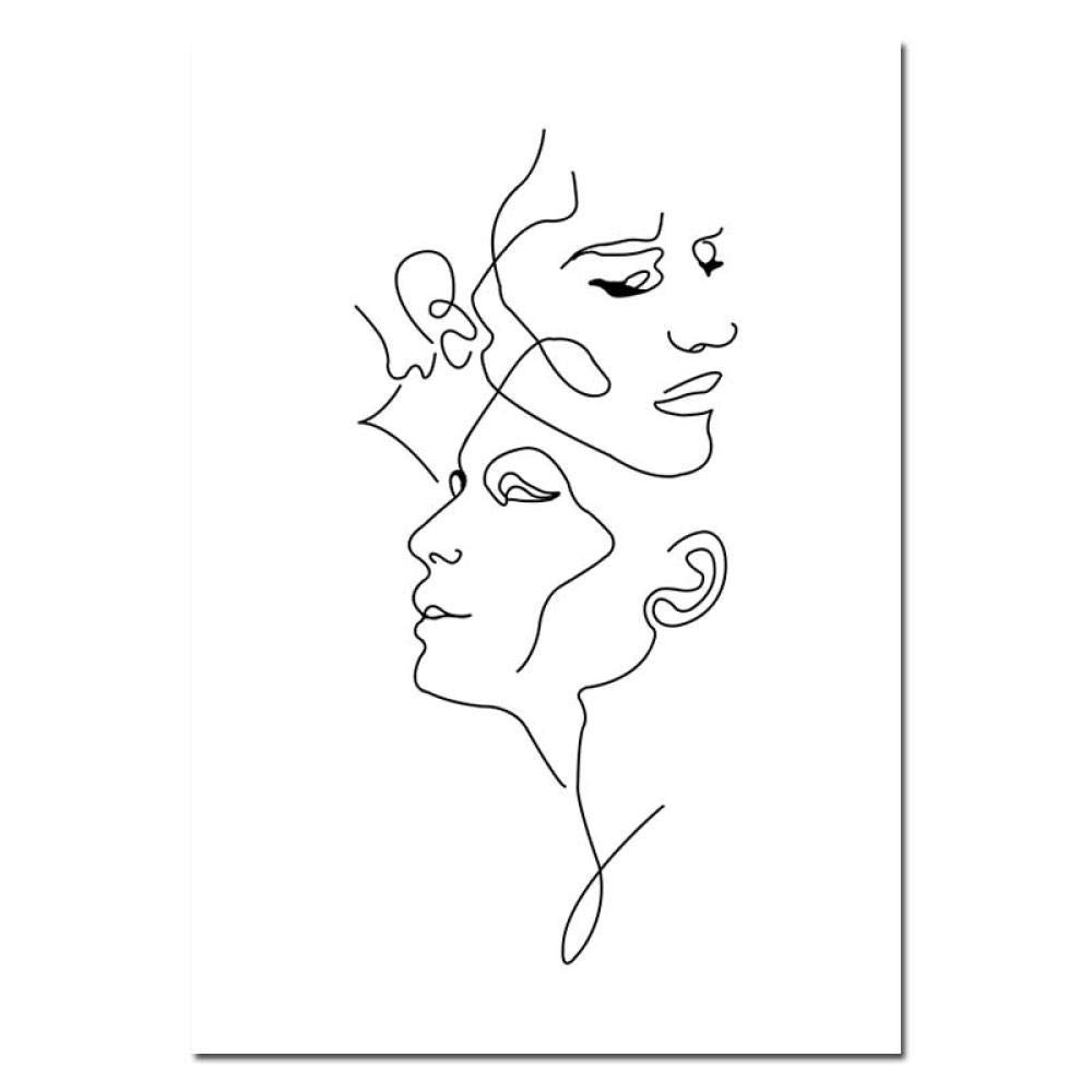 Очертания лица