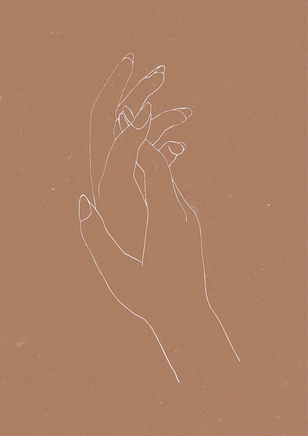 Силуэт стройной девушки карандашом