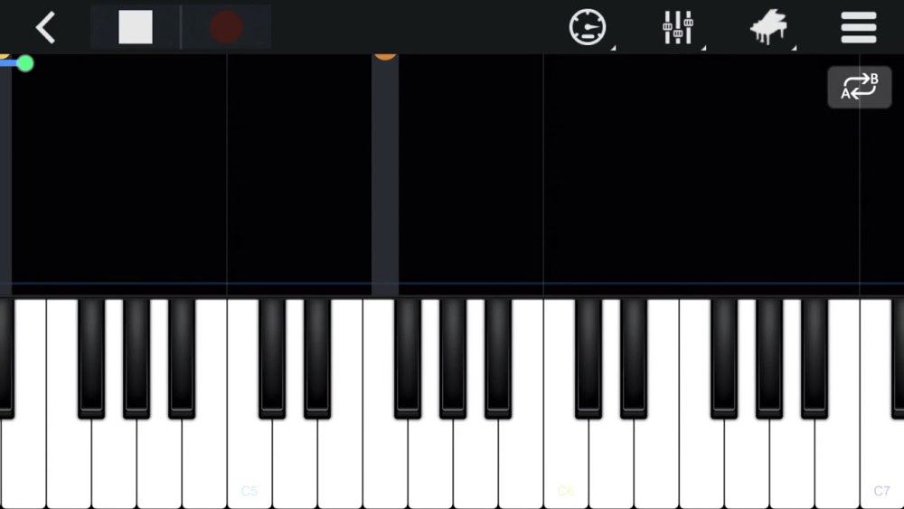 Asus2 на пианино