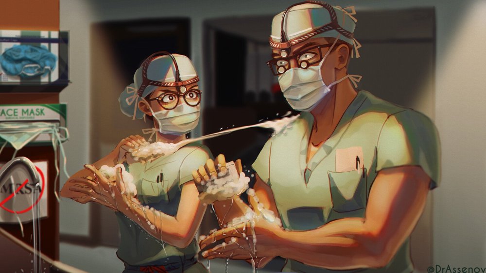 Защитная одежда мед пе6рсонала