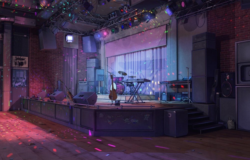 Люди танцуют в клубе