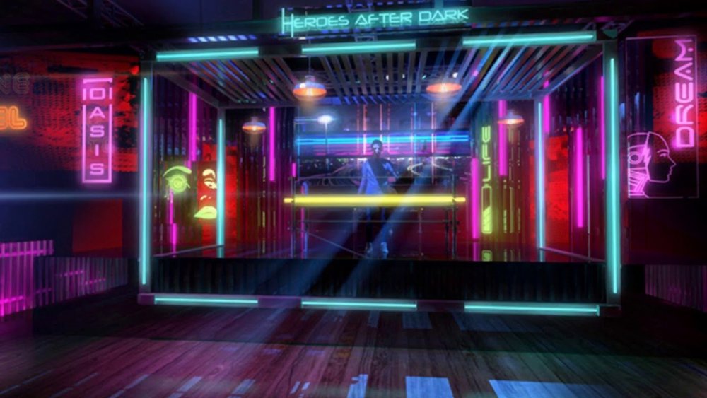 Сцена абстракция