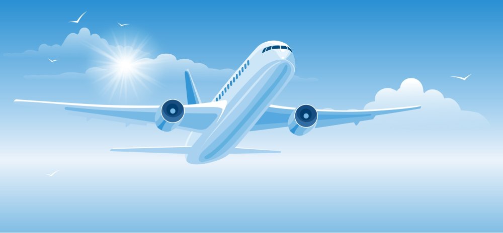 Самолет для презентации