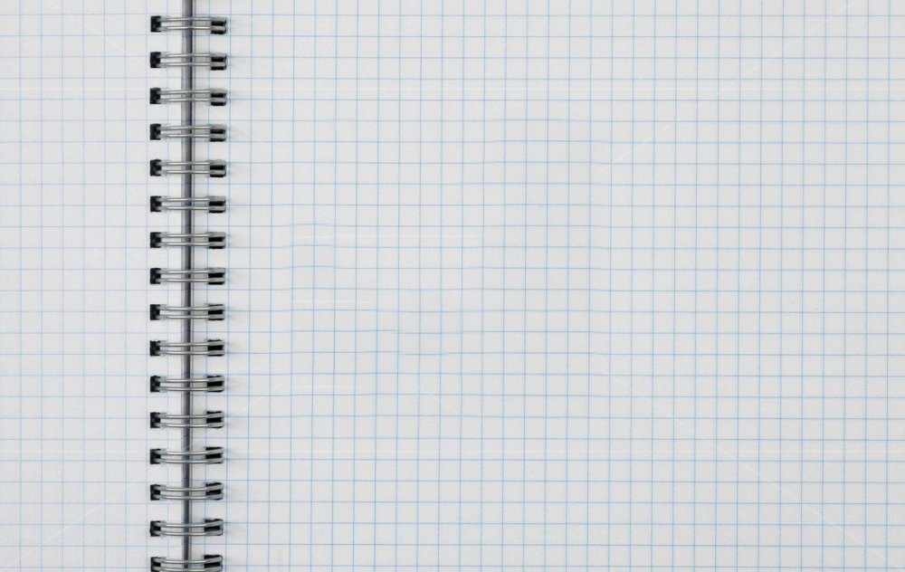 Листик в клеточку