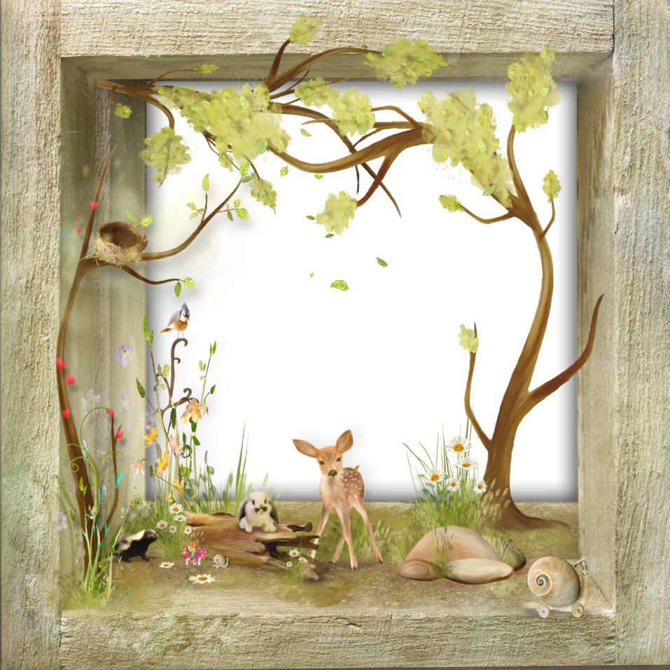 Рамка в деревенском стиле