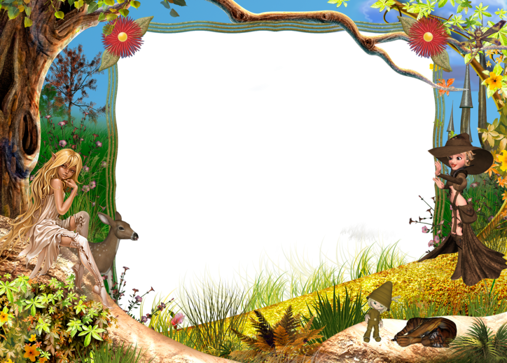 Рамки детские сказочные