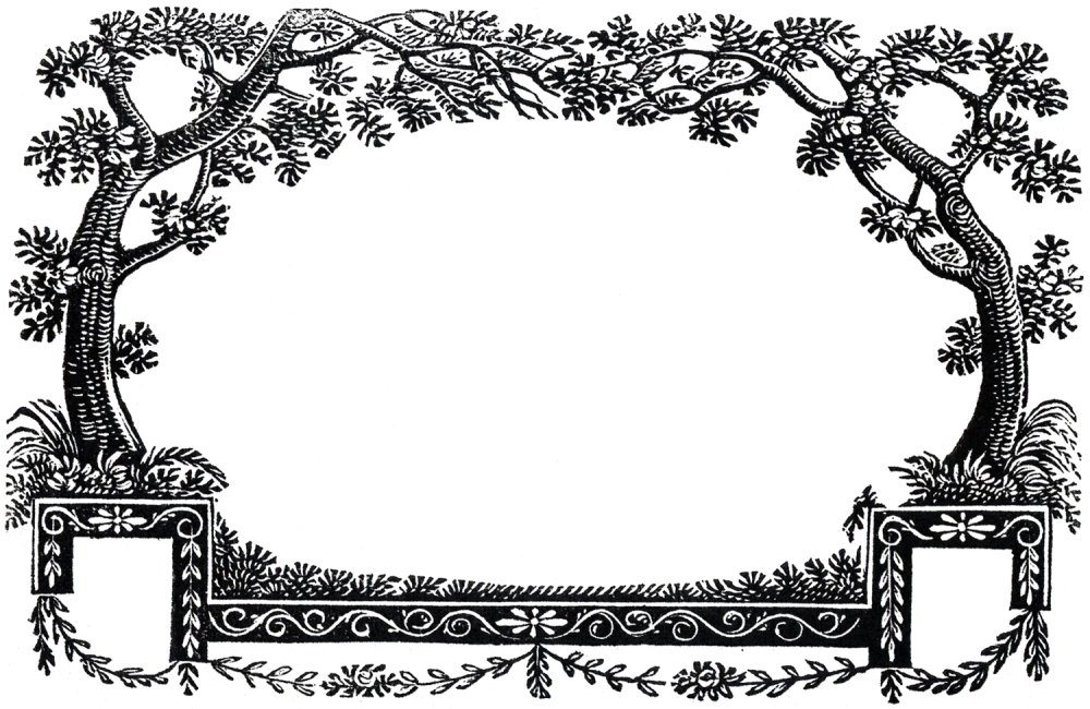 Виньетка старинная