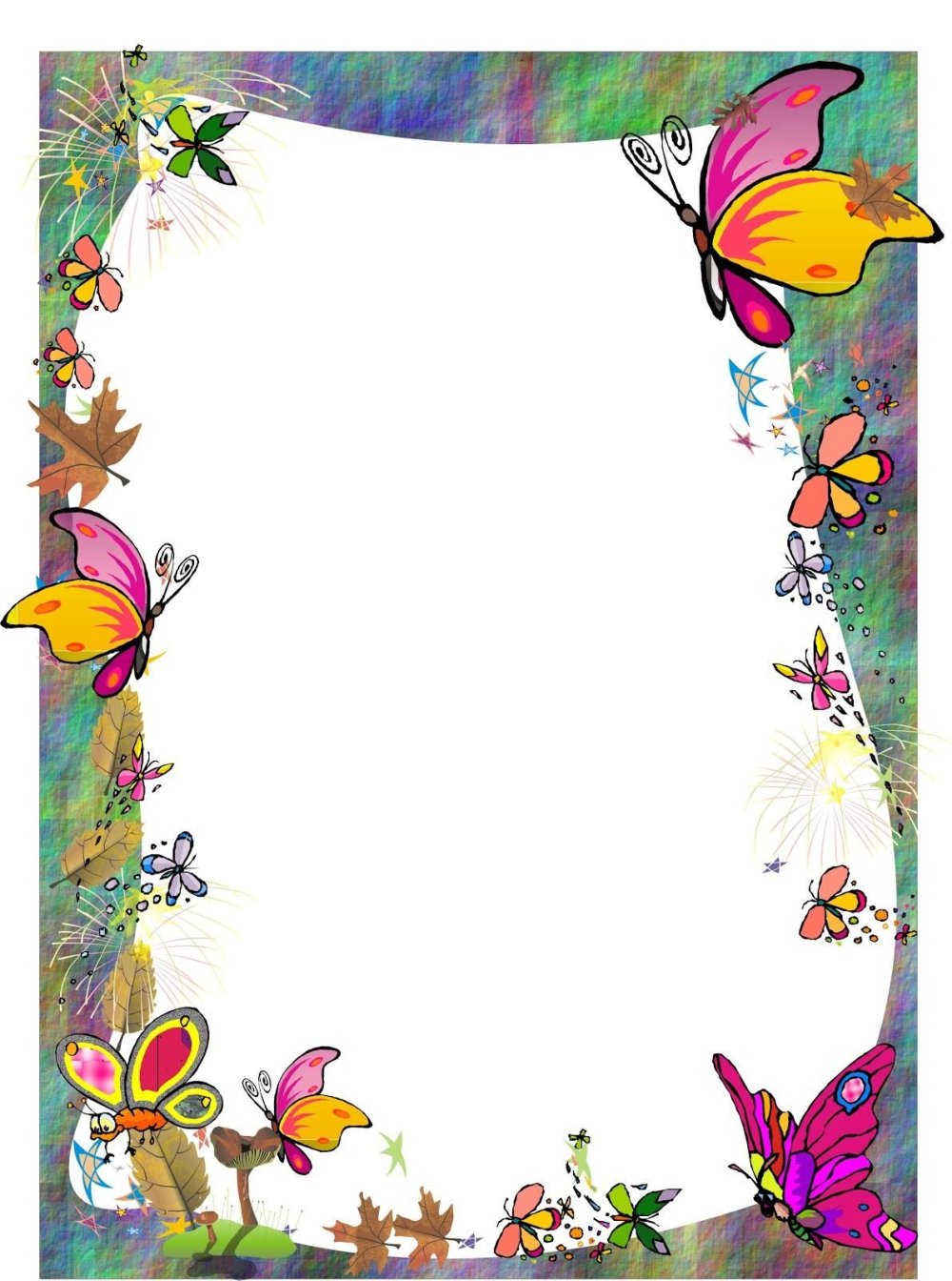 Цветная рамка для текста