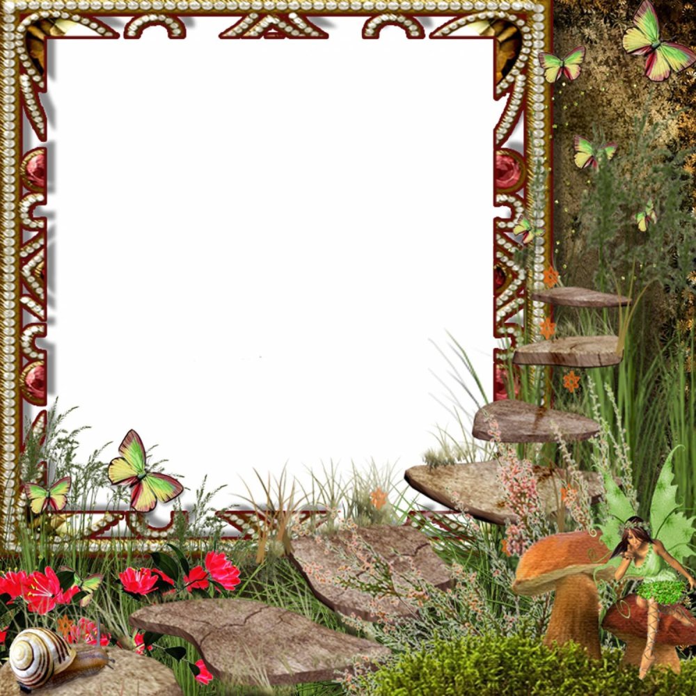 Красивые рамки с природой