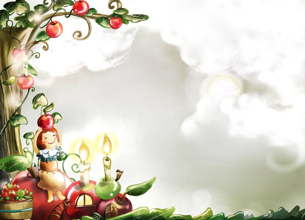 Фотофон сказочный