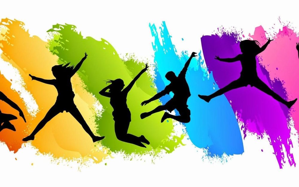 Молодежь силуэт