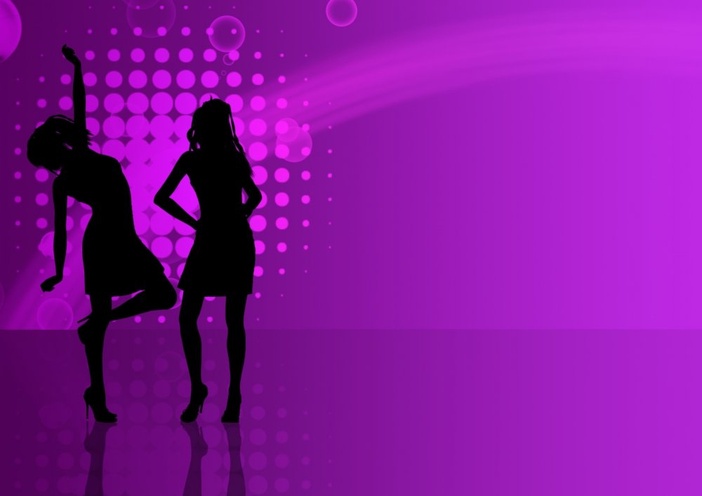 Фон для объявления дискотеки