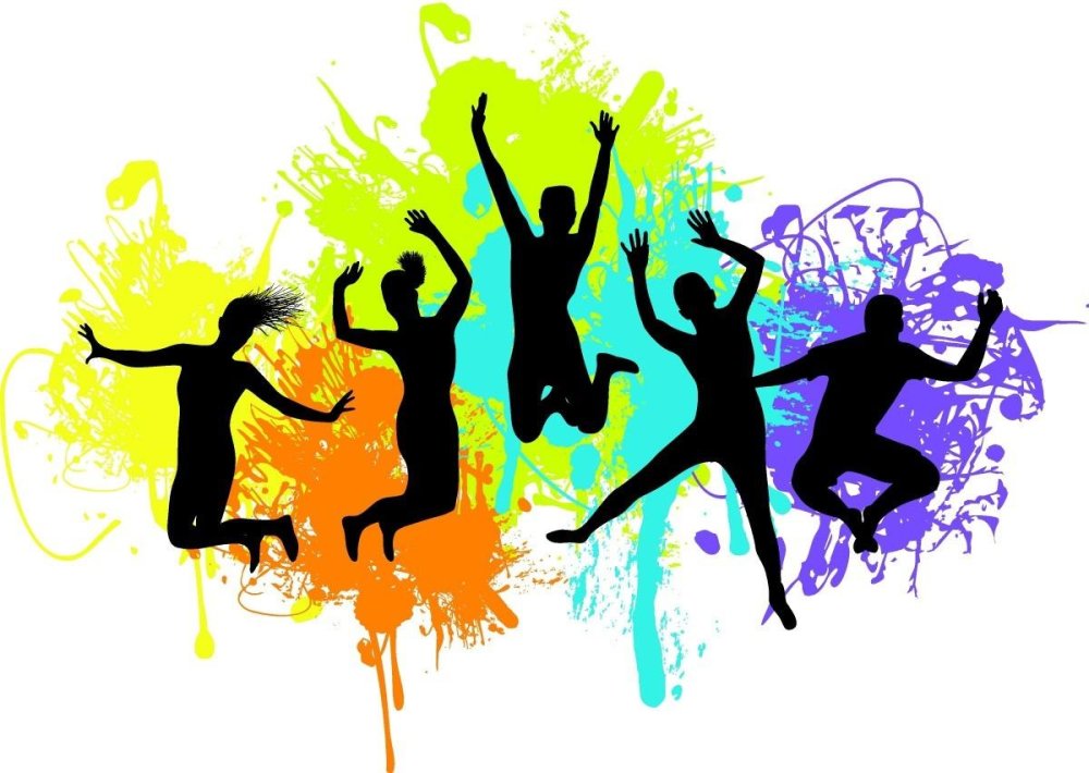 Молодежь силуэт