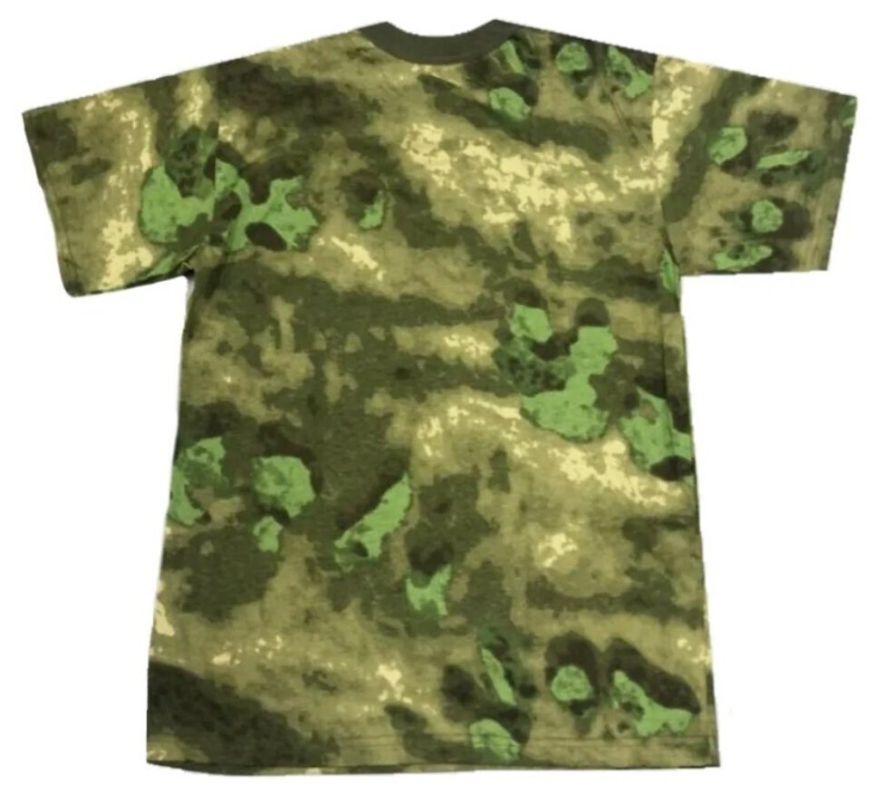 Майка камуфляж мох