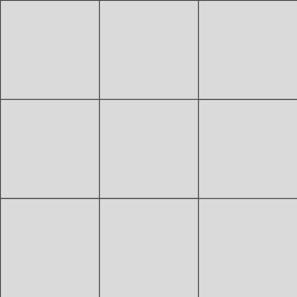 Белая плитка в перспективе