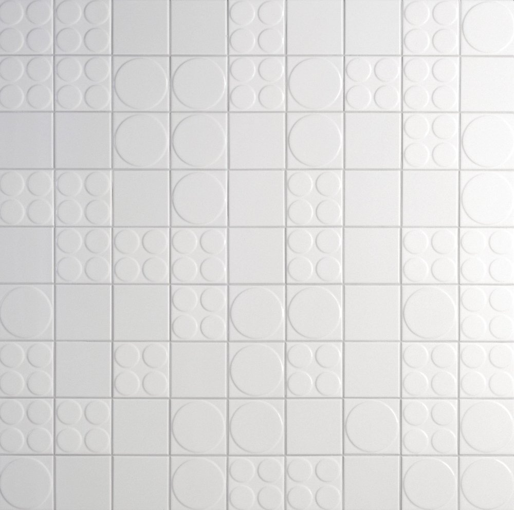 Белая плитка паттерн